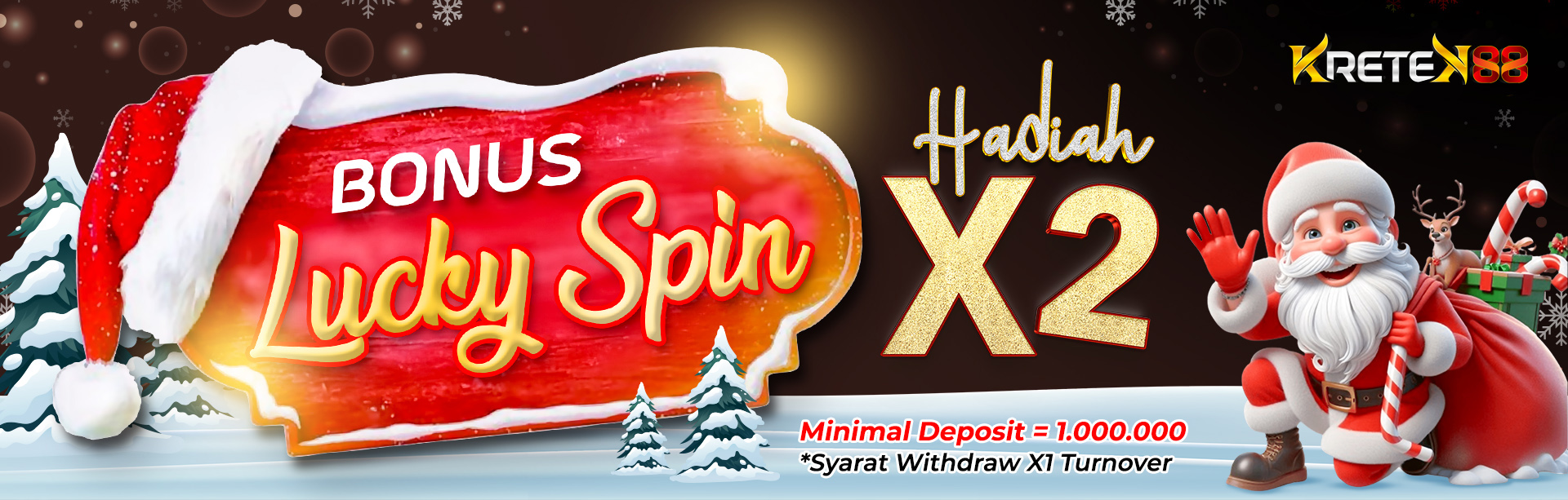 BONUS LUCKY SPIN NATAL 2025