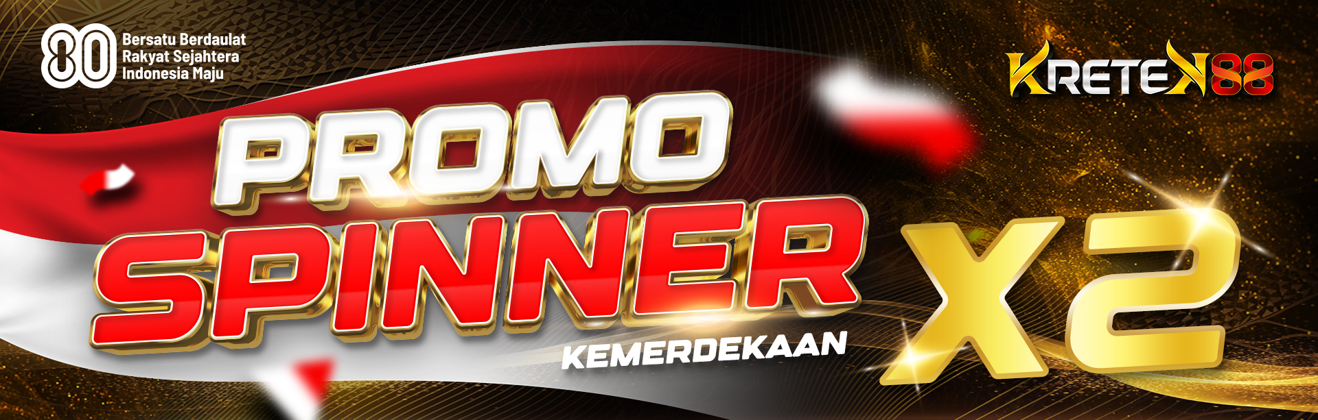 BONUS SPINNER MERDEKA